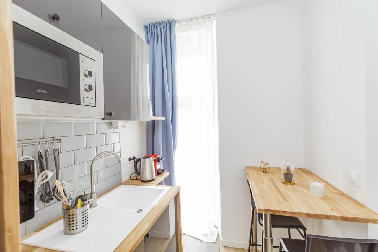 Nice 23 M Bright And Renovated Courtyard Side Parijs Buitenkant foto
