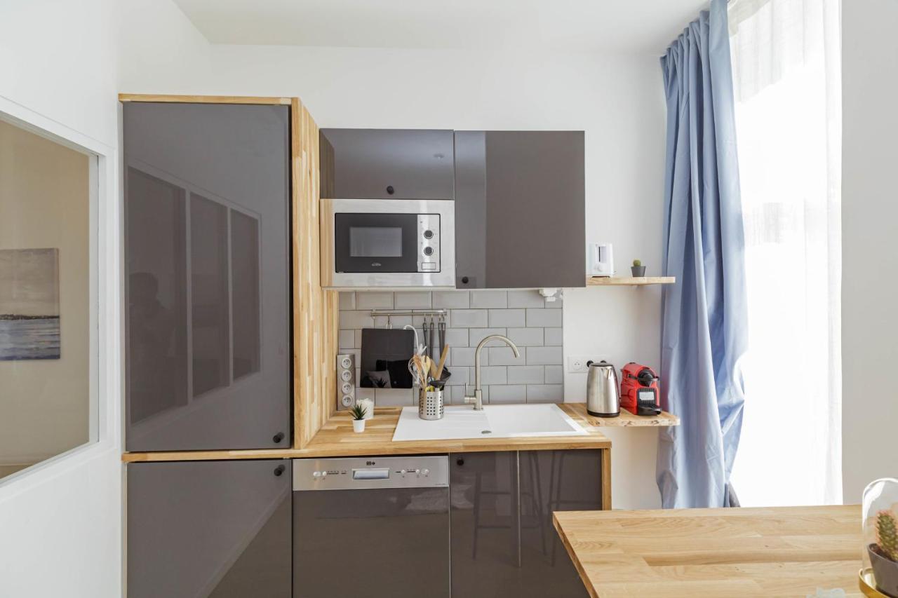 Nice 23 M Bright And Renovated Courtyard Side Parijs Buitenkant foto