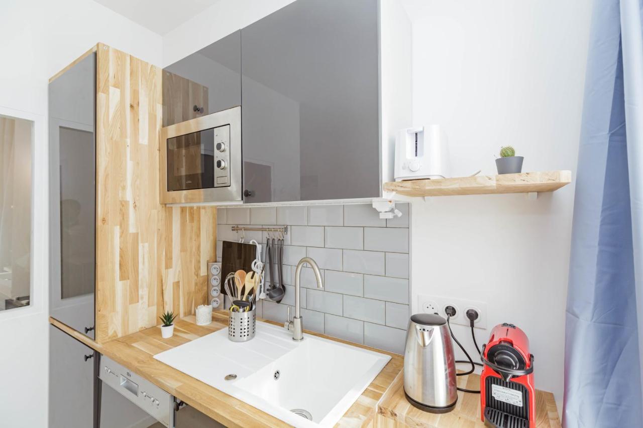 Nice 23 M Bright And Renovated Courtyard Side Parijs Buitenkant foto